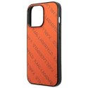 Karl Lagerfeld Perforated Allover - Cover for iPhone 13 Pro Max (Orange)