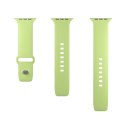 PURO ICON - Elastic strap for Apple Watch 42/44/45/49 mm (S/M & M/L) (Matcha Green)