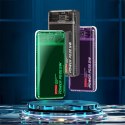 WEKOME WP-353 Vanguard Series - Power bank 10000 mAh PD 20W + QC 22.5W (Green / Transparent)