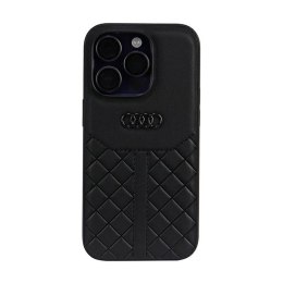 Audi Genuine Leather - Case for iPhone 14 Pro (Black)