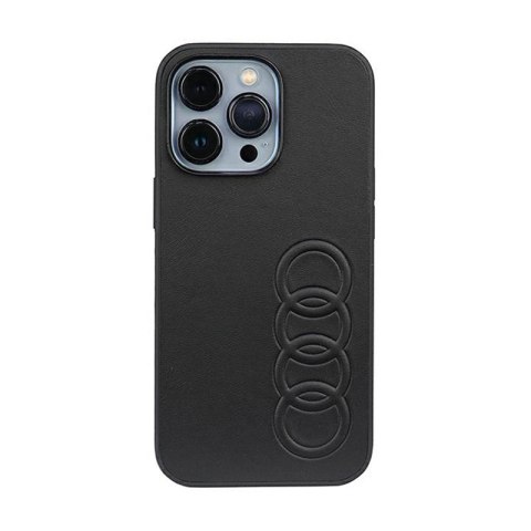 Audi Synthetic Leather - Case for iPhone 13 Pro (Black)