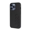 Audi Synthetic Leather - Case for iPhone 13 Pro (Black)