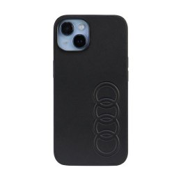Audi Synthetic Leather - Case for iPhone 14 (Black)