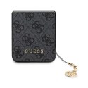 Guess 4G Charms Collection - Case for Samsung Galaxy Z Flip 5 (grey)