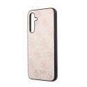 Guess 4G Metal Gold Logo - Case for Samsung Galaxy A54 5G (Pink)