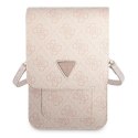 Guess Wallet 4G Triangle Logo Phone Bag (Pink)