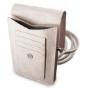 Guess Wallet 4G Triangle Logo Phone Bag (Pink)