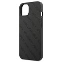 Karl Lagerfeld Perforated Allover - Cover for iPhone 13 mini (Black)