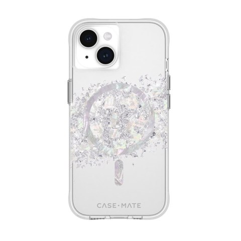 Case-Mate Karat MagSafe - Case for iPhone 15 / iPhone 14 / iPhone 13 decorated with mother of pearl (A Touch of Pearl)