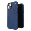 Presidio2 Grip - Case for iPhone 15 Plus / 14 Plus with MICROBAN coating (Coastal Blue / Black / White)