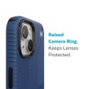 Presidio2 Grip - Case for iPhone 15 Plus / 14 Plus with MICROBAN coating (Coastal Blue / Black / White)