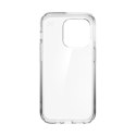 Speck Presidio Perfect-Clear - Case for iPhone 14 Pro with MICROBAN coating (Clear)