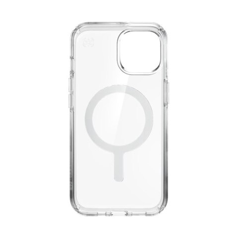 Speck Presidio Perfect-Clear + MagSafe - Case for iPhone 14 / iPhone 13 with MICROBAN coating (Clear)