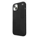 Speck Presidio2 Grip + MagSafe - Case for iPhone 14 Plus with MICROBAN coating (Black / Black / White)