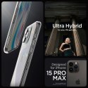 Spigen Ultra Hybrid - Case for iPhone 15 Pro Max (Transparent)