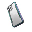 X-Doria Raptic Shield - Aluminum Case for iPhone 14 Pro Max (Drop-Tested 3m) (Iridescent)