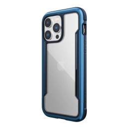 X-Doria Raptic Shield - Aluminum Case for iPhone 14 Pro Max (Drop-Tested 3m) (Marine Blue)