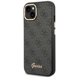 Guess 4G Metal Camera Outline Case - Case for iPhone 14 Plus (Black)