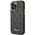 Guess 4G Metal Camera Outline Case - Case for iPhone 14 Pro (Black)