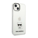 Karl Lagerfeld Choupette Body - Case for iPhone 14 Plus (Clear)