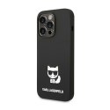 Karl Lagerfeld Choupette Body - Case for iPhone 14 Pro Max (Black)