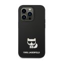 Karl Lagerfeld Choupette Body - Case for iPhone 14 Pro Max (Black)