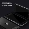 Spigen Alm Glass FC - Tempered Glass iPhone SE (2022 / 2020) / 8 / 7 (Black)