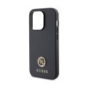 Guess 4G Strass Metal Logo - iPhone 15 Pro Max case (black)