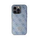 Guess Crossbody 4G Metal Logo - iPhone 14 Pro Case (blue)