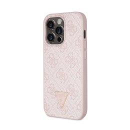 Guess Crossbody 4G Metal Logo - iPhone 15 Pro Case (pink)
