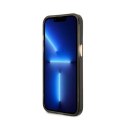 Guess Gold Outline Translucent MagSafe - Case for iPhone 13 (Black)