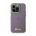 Guess IML Faceted Mirror Disco Iridescent - iPhone 15 Case (pink)