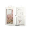 Guess Liquid Glitter Paisley - Case for iPhone 14 Pro Max (gold)