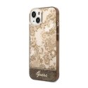 Guess Porcelain Collection - Case for iPhone 14 Plus (Ochre)