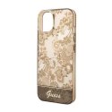 Guess Porcelain Collection - Case for iPhone 14 Plus (Ochre)