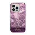 Guess Porcelain Collection - Case for iPhone 14 Pro (Fuchsia)