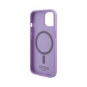 Guess Saffiano MagSafe - iPhone 15 Case (purple)