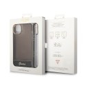 Guess Translucent Pearl Strap - Case for iPhone 14 (Black)