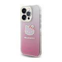 Hello Kitty IML Gradient Electrop Kitty Head - Case iPhone 13 Pro (pink)