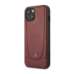 Mercedes Leather Urban Line - Case for iPhone 14 (Red)