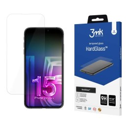3mk HardGlass - Tempered Glass for iPhone 15 Pro Max