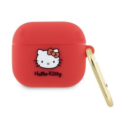 Hello Kitty Silicone 3D Kitty Head - Case for AirPods 3 (fuchsia)