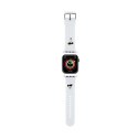 Karl Lagerfeld 3D Rubber Karl & Choupette Heads NFT - Strap for Apple Watch 42/44/45/49 mm (white)