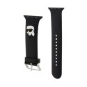 Karl Lagerfeld 3D Rubber Karl Head NFT - Strap for Apple Watch 42/44/45/49 mm (black)