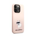 Karl Lagerfeld Silicone NFT Choupette - Case for iPhone 14 Pro Max (Pink)