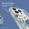 Rifle Paper Clear MagSafe - iPhone 15 Pro Max Case (Garden Party Blue)