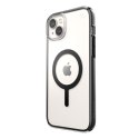 Speck Presidio Perfect-Clear with Impact Geometry + MagSafe - Case for iPhone 15 Plus / 14 Plus with MICROBAN coating (Clear / B