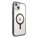 Speck Presidio Perfect-Clear with Impact Geometry + MagSafe - Case for iPhone 15 Plus / 14 Plus with MICROBAN coating (Clear / B