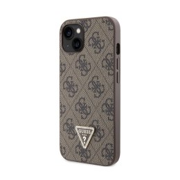 Guess Crossbody 4G Metal Logo - Case for iPhone 13 (brown)