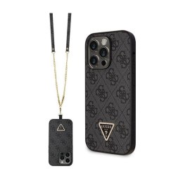 Guess Crossbody 4G Metal Logo - iPhone 14 Pro Max Case (black)